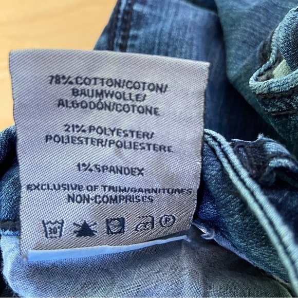 SILVER jeans western gloves works skinny lightweight denim  28 mid to low rise - Picture 6 of 12